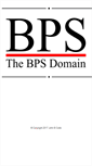 Mobile Screenshot of bps.co.uk